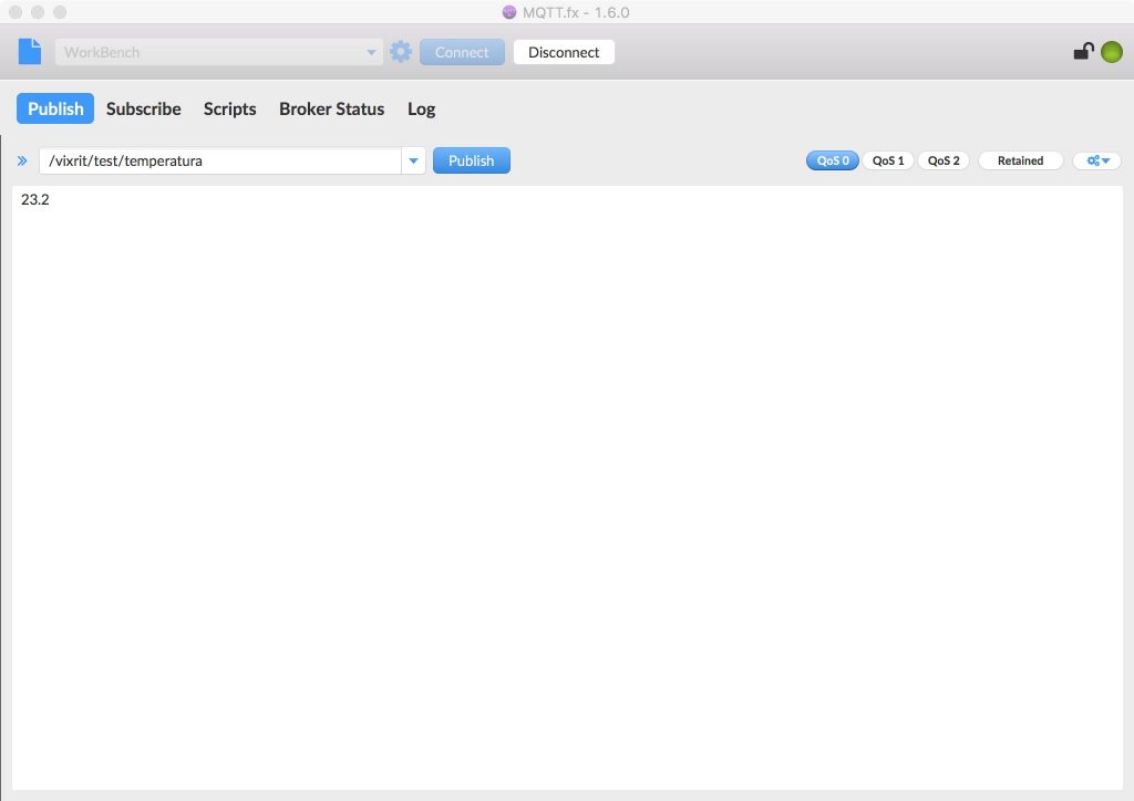 MQTTfx Publish